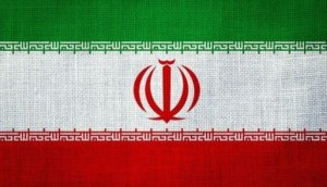 IRAN, Flag, Canvas Flag
