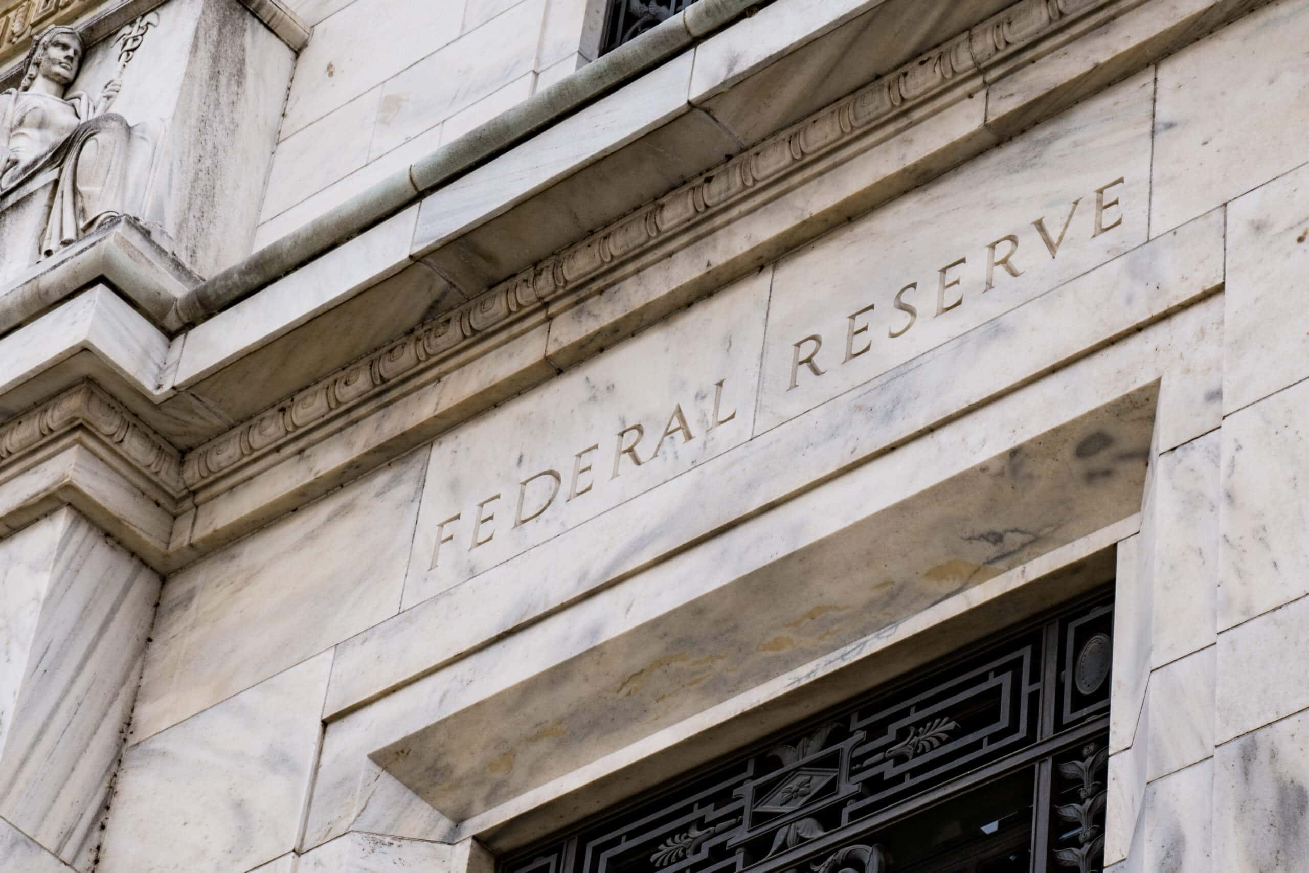 Ein Bürogebäude der Federal Reserve Bank