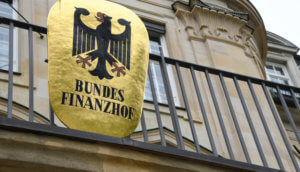 Schild des Bundesfianzhofs