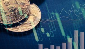 Bitcoin-münze-vor-einer-chart