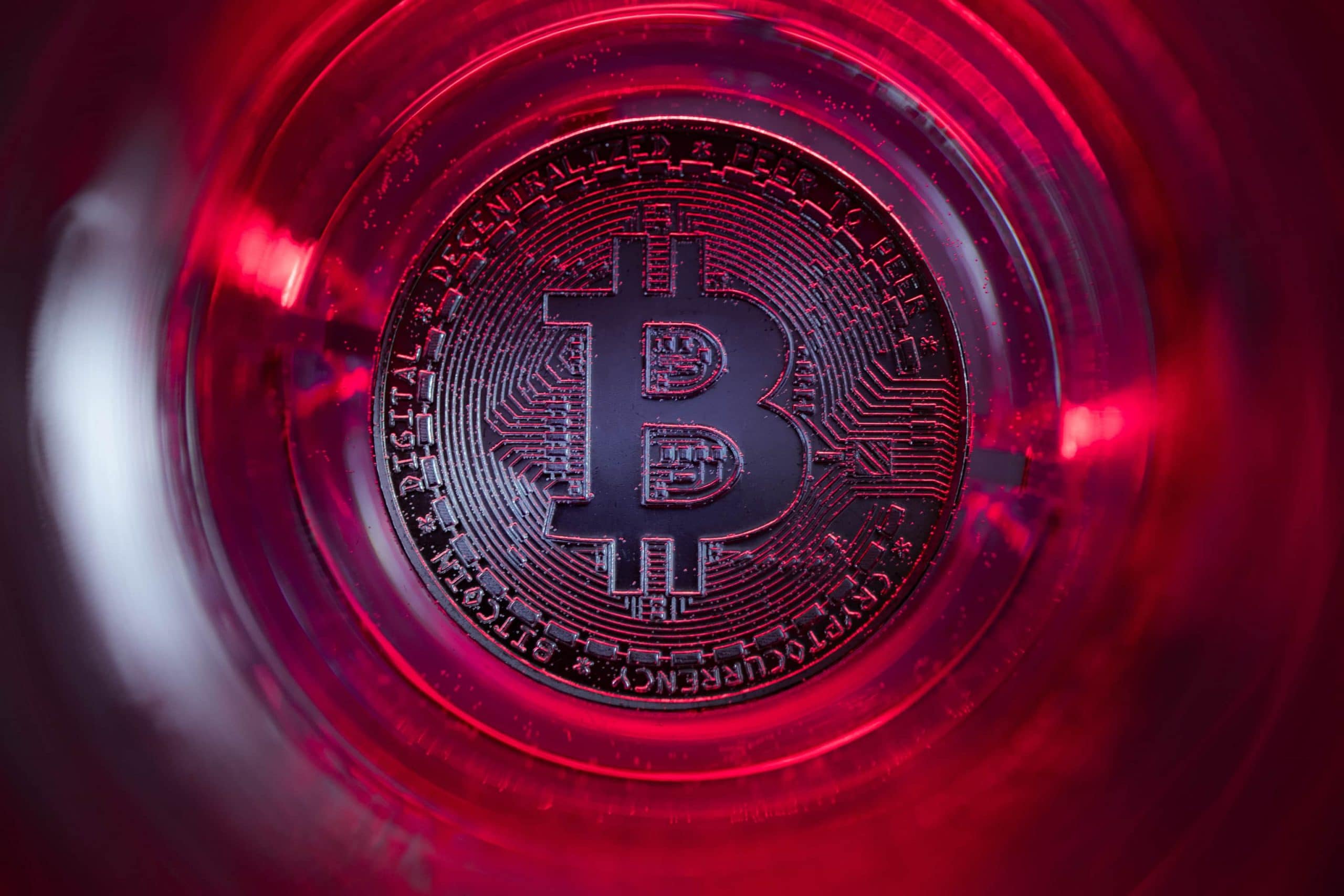 Bitcoin schreibt rote Zahlen.