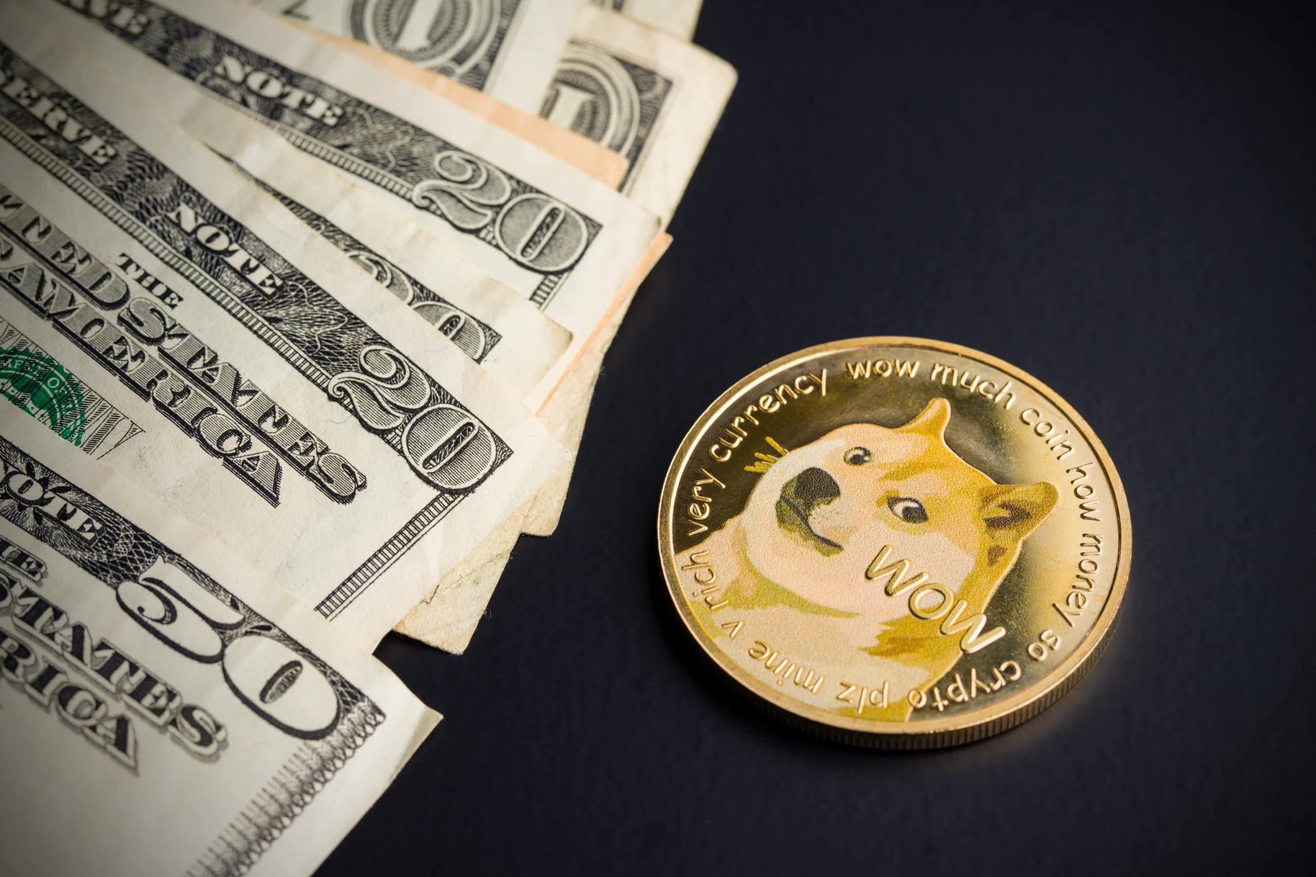 Dogecoin mit Bargeld