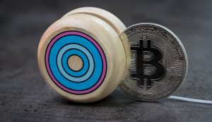Bitcoin Rebound (Symbolbild Bitcoin Yoyo)