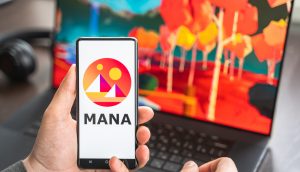 Smartphone mit MANA-Logo