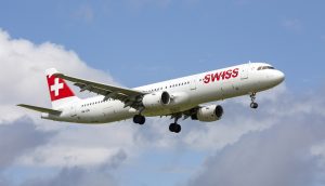Flugzeug der Swiss Gesellschaft