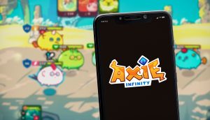 iPhone vor dem Spiel Axie Infinity