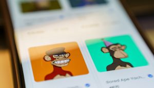 BAYC auf einem Smartphone-Bildschirm