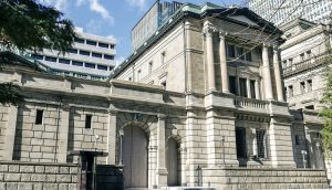 Das Hauptquartier der Bank of Japan in Tokyo