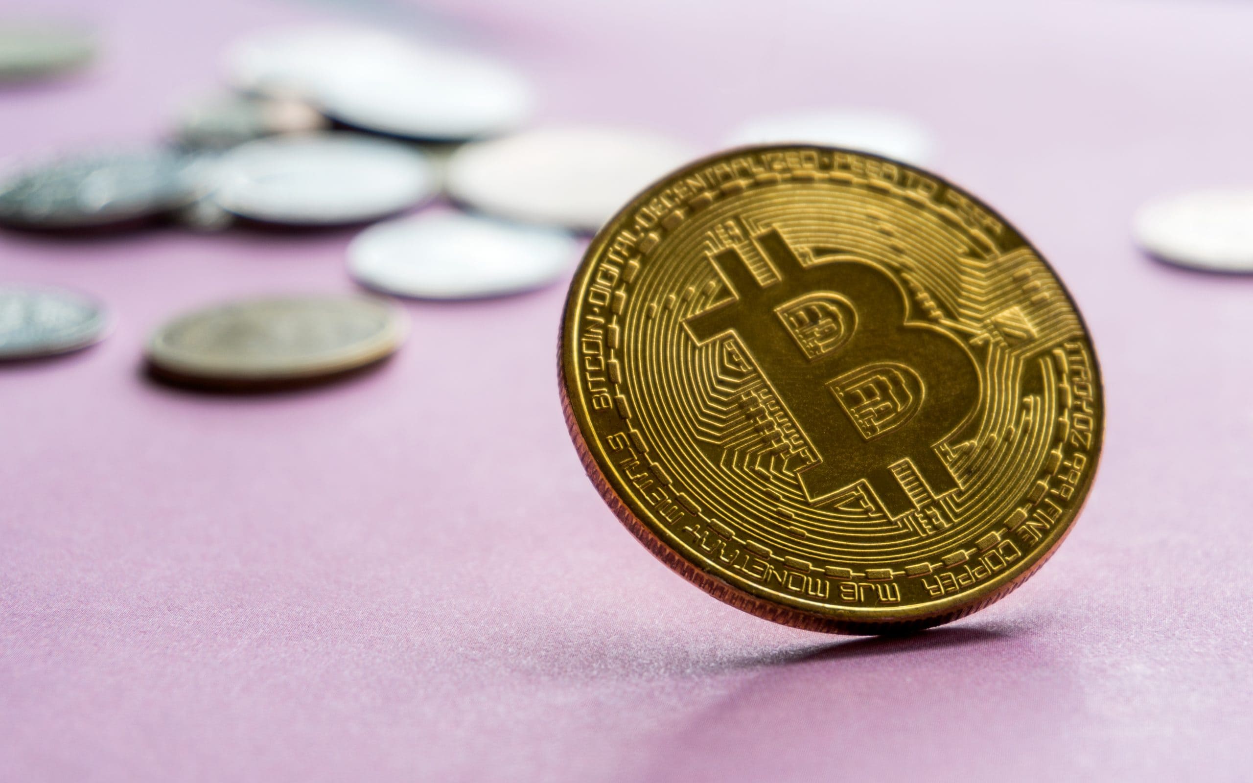 Bitcoin-Münze