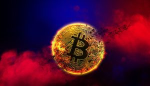 Bitcoin Münze