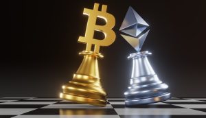 Bitcoin vs. Ethereum.
