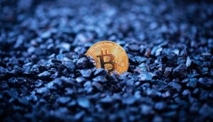 Bitcoin-Münze