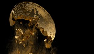 Bitcoin-Münze